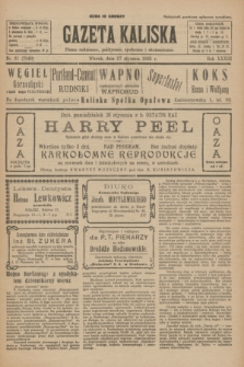 Gazeta Kaliska : pismo codzienne, polityczne, społeczne i ekonomiczne. R.33, nr 21 (27 stycznia 1925) = nr 7949