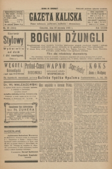 Gazeta Kaliska : pismo codzienne, polityczne, społeczne i ekonomiczne. R.33, nr 23 (29 stycznia 1925) = nr 7951