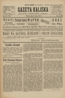 Gazeta Kaliska : pismo codzienne, polityczne, społeczne i ekonomiczne. R.33, nr 26b (3 lutego 1925) = nr 7955