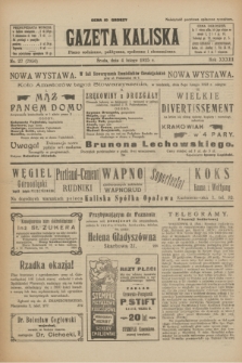 Gazeta Kaliska : pismo codzienne, polityczne, społeczne i ekonomiczne. R.33, nr 27 (4 lutego 1925) = nr 7956
