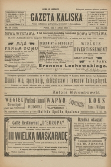 Gazeta Kaliska : pismo codzienne, polityczne, społeczne i ekonomiczne. R.33, nr 29 (6 lutego 1925) = nr 7958