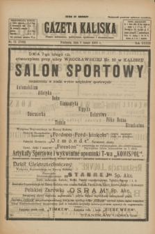 Gazeta Kaliska : pismo codzienne, polityczne, społeczne i ekonomiczne. R.33, nr 31 (8 lutego 1925) = nr 7960