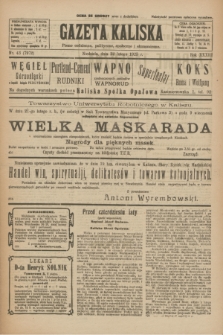 Gazeta Kaliska : pismo codzienne, polityczne, społeczne i ekonomiczne. R.33, nr 43 (22 lutego 1925) = nr 7972