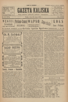 Gazeta Kaliska : pismo codzienne, polityczne, społeczne i ekonomiczne. R.33, nr 45 (25 lutego 1925) = nr 7974