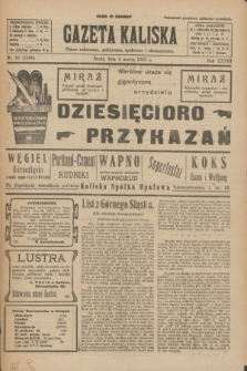 Gazeta Kaliska : pismo codzienne, polityczne, społeczne i ekonomiczne. R.33, nr 51 (4 marca 1925) = nr 7980