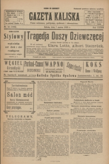 Gazeta Kaliska : pismo codzienne, polityczne, społeczne i ekonomiczne. R.33, nr 54 (7 marca 1925) = nr 7983