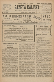 Gazeta Kaliska : pismo codzienne, polityczne, społeczne i ekonomiczne. R.33, nr 55 (8 marca 1925) = nr 7984