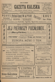 Gazeta Kaliska : pismo codzienne, polityczne, społeczne i ekonomiczne. R.33, nr 74 (31 marca 1925) = nr 8002