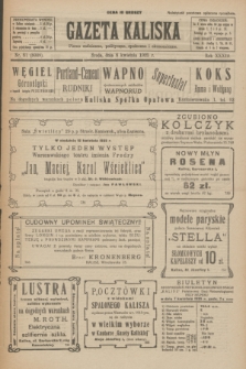 Gazeta Kaliska : pismo codzienne, polityczne, społeczne i ekonomiczne. R.33, nr 81 (8 kwietnia 1925) = nr 8009