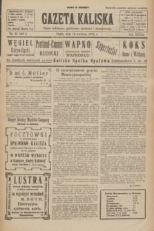 Gazeta Kaliska : pismo codzienne, polityczne, społeczne i ekonomiczne. R.33, nr 83 (10 kwietnia 1925) = nr 8011