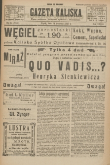 Gazeta Kaliska : pismo codzienne, polityczne, społeczne i ekonomiczne. R.33, nr 94 (24 kwietnia 1925) = nr 8022