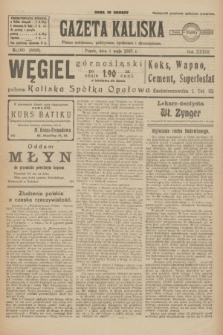Gazeta Kaliska : pismo codzienne, polityczne, społeczne i ekonomiczne. R.33, nr 100 (1 maja 1925) = nr 8028