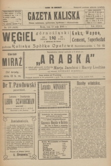 Gazeta Kaliska : pismo codzienne, polityczne, społeczne i ekonomiczne. R.33, nr 110 (13 maja 1925) = nr 8038