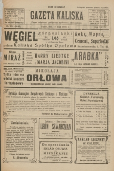 Gazeta Kaliska : pismo codzienne, polityczne, społeczne i ekonomiczne. R.33, nr 112 (15 maja 1925) = nr 8040
