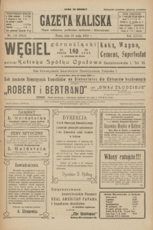Gazeta Kaliska : pismo codzienne, polityczne, społeczne i ekonomiczne. R.33, nr 116 (20 maja 1925) = nr 8044