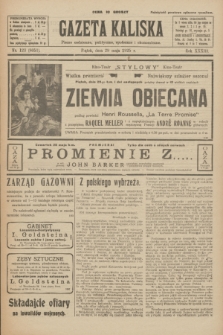 Gazeta Kaliska : pismo codzienne, polityczne, społeczne i ekonomiczne. R.33, nr 123 (29 maja 1925) = nr 8051