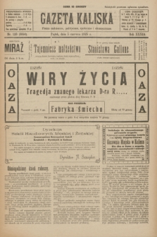 Gazeta Kaliska : pismo codzienne, polityczne, społeczne i ekonomiczne. R.33, nr 128 (5 czerwca 1925) = nr 8056