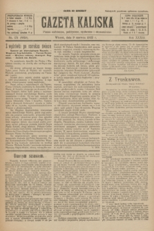 Gazeta Kaliska : pismo codzienne, polityczne, społeczne i ekonomiczne. R.33, nr 131 (9 czerwca 1925) = nr 8059