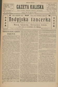 Gazeta Kaliska : pismo codzienne, polityczne, społeczne i ekonomiczne. R.33, nr 145 (26 czerwca 1925) = nr 8073