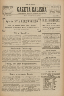 Gazeta Kaliska : pismo codzienne, polityczne, społeczne i ekonomiczne. R.33, nr 214 (16 września 1925) = nr 8141