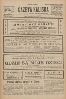Gazeta Kaliska : pismo codzienne, polityczne, społeczne i ekonomiczne. R.33, nr 264 (13 listopada 1925) = nr 8191