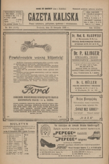Gazeta Kaliska : pismo codzienne, polityczne, społeczne i ekonomiczne. R.33, nr 266 (15 listopada 1925) = nr 8193