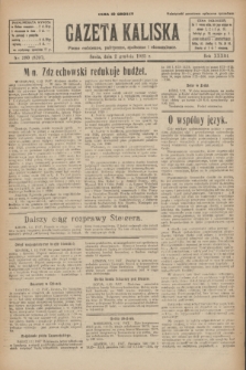 Gazeta Kaliska : pismo codzienne, polityczne, społeczne i ekonomiczne. R.33, nr 280 (2 grudnia 1925) = nr 8207