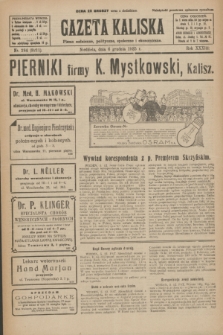 Gazeta Kaliska : pismo codzienne, polityczne, społeczne i ekonomiczne. R.33, nr 284 (6 grudnia 1925) = nr 8211