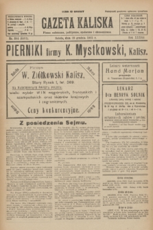 Gazeta Kaliska : pismo codzienne, polityczne, społeczne i ekonomiczne. R.33, nr 294 (19 grudnia 1925) = nr 8221