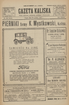 Gazeta Kaliska : pismo codzienne, polityczne, społeczne i ekonomiczne. R.33, nr 299 (25 grudnia 1925) = nr 8226