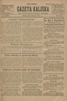 Gazeta Kaliska : pismo codzienne, polityczne, społeczne i ekonomiczne. R.34, nr 6 (9 stycznia 1926) = nr 8235