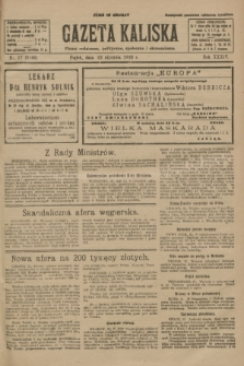 Gazeta Kaliska : pismo codzienne, polityczne, społeczne i ekonomiczne. R.34, nr 17 (22 stycznia 1926) = nr 8246
