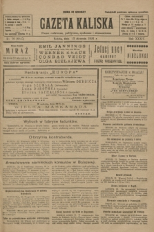 Gazeta Kaliska : pismo codzienne, polityczne, społeczne i ekonomiczne. R.34, nr 18 (23 stycznia 1926) = nr 8247