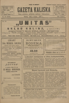 Gazeta Kaliska : pismo codzienne, polityczne, społeczne i ekonomiczne. R.34, nr 29 (6 lutego 1926) = nr 8258