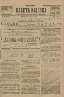 Gazeta Kaliska : pismo codzienne, polityczne, społeczne i ekonomiczne. R.34, nr 50 (2 marca 1926) = nr 8278