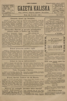 Gazeta Kaliska : pismo codzienne, polityczne, społeczne i ekonomiczne. R.34, nr 57 (10 marca 1926) = nr 8285