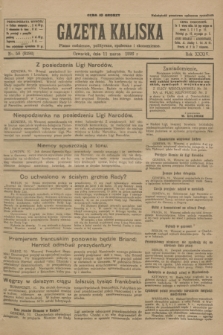 Gazeta Kaliska : pismo codzienne, polityczne, społeczne i ekonomiczne. R.34, nr 58 (11 marca 1926) = nr 8286