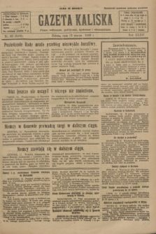 Gazeta Kaliska : pismo codzienne, polityczne, społeczne i ekonomiczne. R.34, nr 60 (13 marca 1926) = nr 8288