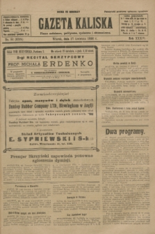 Gazeta Kaliska : pismo codzienne, polityczne, społeczne i ekonomiczne. R.34, nr 96 (27 kwietnia 1926) = nr 8324