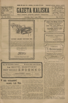 Gazeta Kaliska : pismo codzienne, polityczne, społeczne i ekonomiczne. R.34, nr 101 (2 maja 1926) = nr 8329