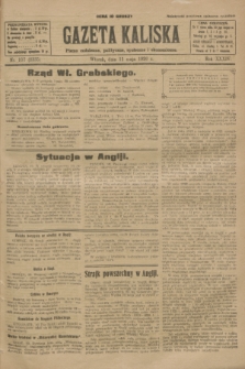 Gazeta Kaliska : pismo codzienne, polityczne, społeczne i ekonomiczne. R.34, nr 107 (11 maja 1926) = nr 8335