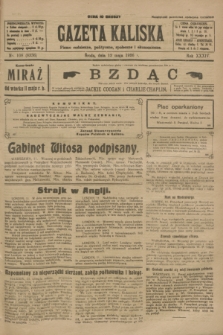 Gazeta Kaliska : pismo codzienne, polityczne, społeczne i ekonomiczne. R.34, nr 108 (12 maja 1926) = nr 8336