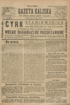 Gazeta Kaliska : pismo codzienne, polityczne, społeczne i ekonomiczne. R.34, nr 120 (28 maja 1926) = nr 8348