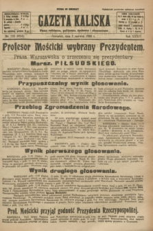 Gazeta Kaliska : pismo codzienne, polityczne, społeczne i ekonomiczne. R.34, nr 125 (3 czerwca 1926) = nr 8353