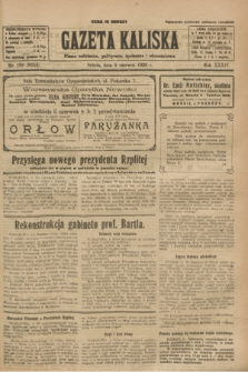 Gazeta Kaliska : pismo codzienne, polityczne, społeczne i ekonomiczne. R.34, nr 126 (5 czerwca 1926) = nr 8354 + dod.