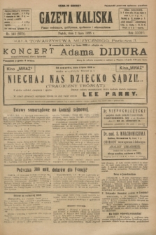 Gazeta Kaliska : pismo codzienne, polityczne, społeczne i ekonomiczne. R.34, nr 148 (2 lipca 1926) = nr 8376