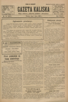 Gazeta Kaliska : pismo codzienne, polityczne, społeczne i ekonomiczne. R.34, nr 151 (6 lipca 1926) = nr 8379