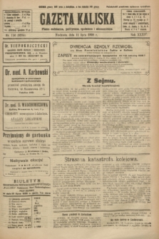 Gazeta Kaliska : pismo codzienne, polityczne, społeczne i ekonomiczne. R.34, nr 156 (11 lipca 1926) = nr 8384
