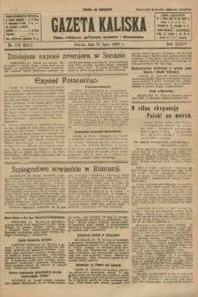 Gazeta Kaliska : pismo codzienne, polityczne, społeczne i ekonomiczne. R.34, nr 173 (31 lipca 1926) = nr 8401