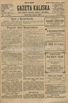 Gazeta Kaliska : pismo codzienne, polityczne, społeczne i ekonomiczne. R.34, nr 178 (6 sierpnia 1926) = nr 8406
